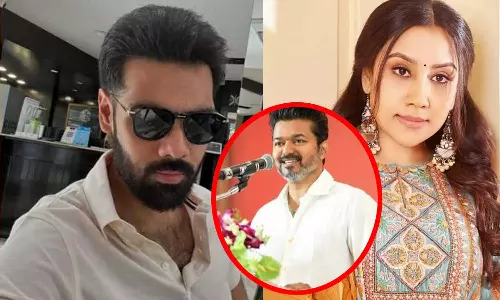 என்ன செய்தார் விஜய்? - தங்கையின் கேள்விக்கு வீடியோ பகிர்ந்து பதிலடி கொடுத்த சிபி சத்யராஜ்
