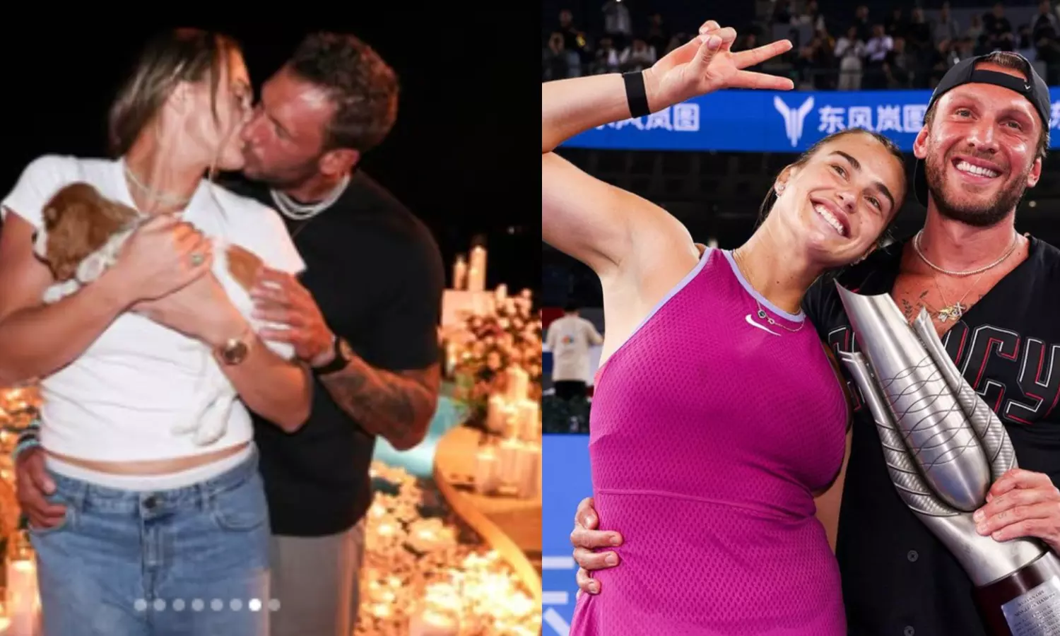 #ArynaSabalenka-காதலரை-கரம்பிடித்த-சபலென்கா--வைரல்-வீடியோ