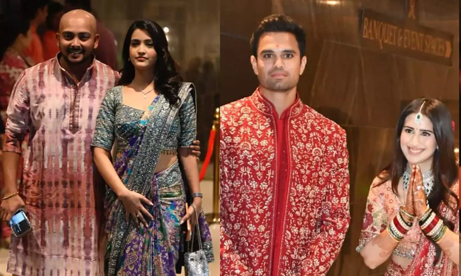 அர்ஜுன்-டெண்டுல்கர்-திருமணத்தில்-காதலியுடன்-கலந்துகொண்ட-ப்ரித்வி-ஷா!----வீடியோ-வைரல்