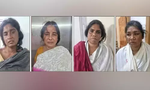 ஆற்றுக்கால் பகவதி அம்மன் கோவில் பொங்கல் விழா- பக்தர்களிடம் நகை பறிப்பில் ஈடுபட முயன்ற தமிழக பெண்கள் 4 பேர் கைது