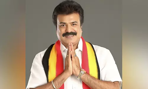 தே.மு.தி.க சார்பில் போட்டியிடும் எல்.கே.சுதீஷ்- இன்று வேட்புமனு தாக்கல் செய்கிறார் #RajyasabhaElection