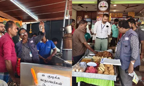 நடமாடும் உணவு பகுப்பாய்வு வாகனம் - பேக்கரி, தேநீர் கடைகள் ஆய்வு