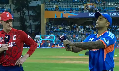 #T20WorldCup அரையிறுதி: இந்தியாவுக்கு எதிரான போட்டியில் இங்கிலாந்து பந்துவீச்சு தேர்வு