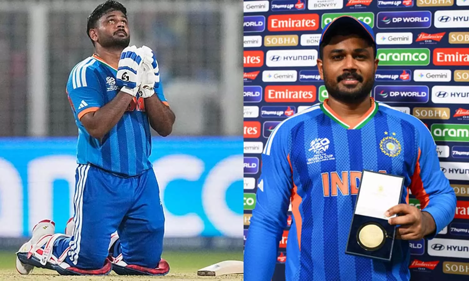#SanjuSamson டி20 உலக கோப்பை: தொடர் நாயகனுக்கான பரிந்துரை பட்டியலில் இடம்பிடித்த சஞ்சு சாம்சன்