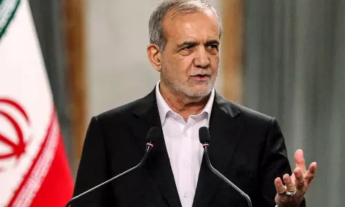 மத்திய கிழக்கு நாடுகள் மீது இனி தாக்குதல் நடத்த மாட்டோம்.. மன்னிப்பு கேட்ட ஈரான் அதிபர்! | Masoud Pezeshkian