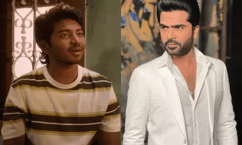 #YouthTrailer | யூத் டிரெய்லரை வெளியிட்டு கென் கருணாஸை பாராட்டித் தள்ளிய சிலம்பரசன்