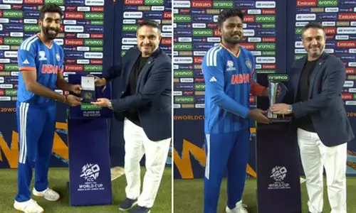 டி20 உலகக் கோப்பை: ஆட்ட நாயகன் பும்ரா, தொடர் நாயகன் சஞ்சு சாம்சன்  #T20WorldCup