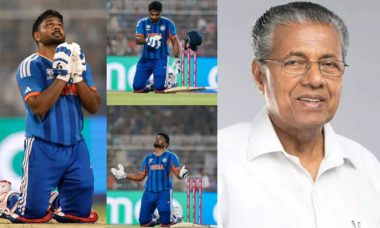 இதுதான் உண்மையான கேரளா ஸ்டோரி... சஞ்சு சாம்சனை பாராட்டிய பினராயி விஜயன் #sanjusamson