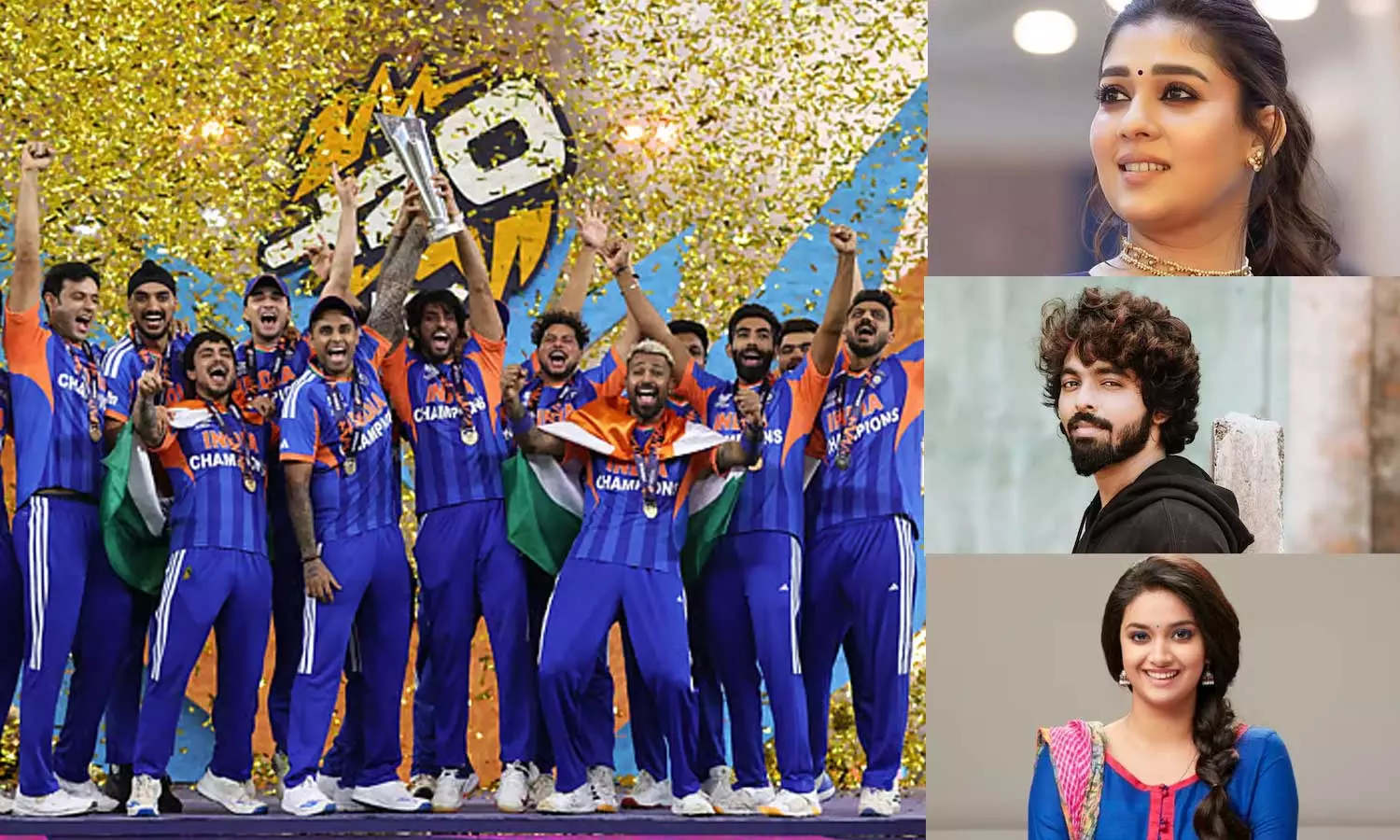 #T20WorldCup இந்திய அணிக்கு வாழ்த்து தெரிவித்த திரைப்பிரபலங்கள்