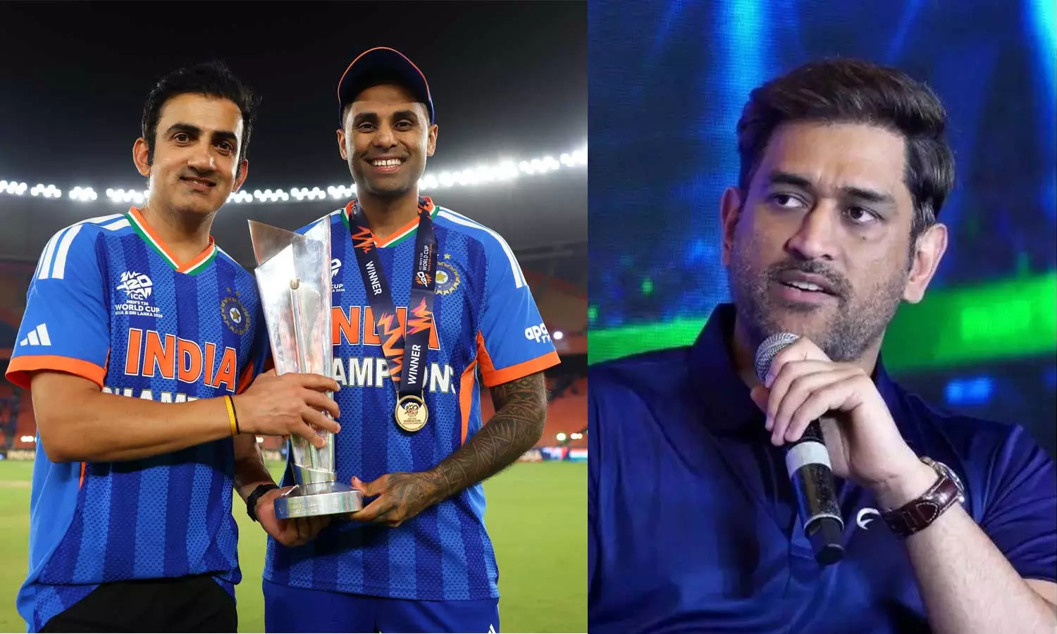 சிரிச்சா நல்லா இருக்கீங்க கோச்... பயிற்சியாளர் கம்பீரை கலாய்த்த #MSDhoni சிரிச்சா நல்லா இருக்கீங்க கோச்... பயிற்சியாளர் கம்பீரை கலாய்த்த #MSDhoni