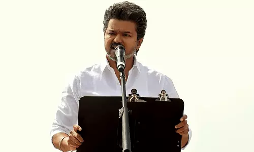 #TVKProtest | சட்டம் ஒழுங்கு சீர்கேட்டை கண்டித்து த.வெ.க. ஆர்ப்பாட்டம்