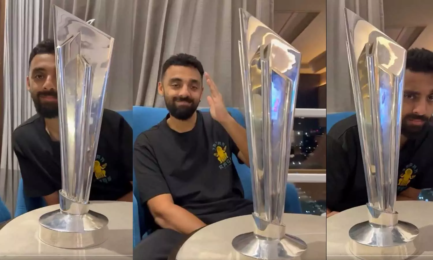 T20 WorldCup |  ஆவேஷம் பட காட்சியை ரீக்ரியேட் செய்த வருண் சக்ரவர்த்தி - வைரல் வீடியோ