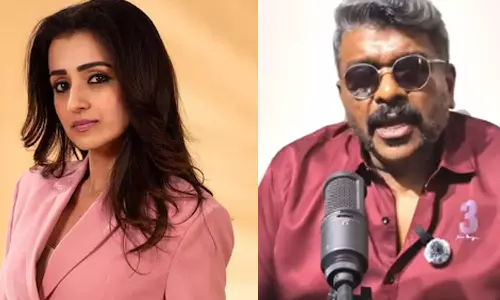 #Vijay 3-வது மனுஷியின் 3-ம் தரமான டுவிட்: திரிஷாவிடம் மன்னிப்பு கேட்டது தவறு- பார்த்திபன் கருத்தால் மீண்டும் சர்ச்சை