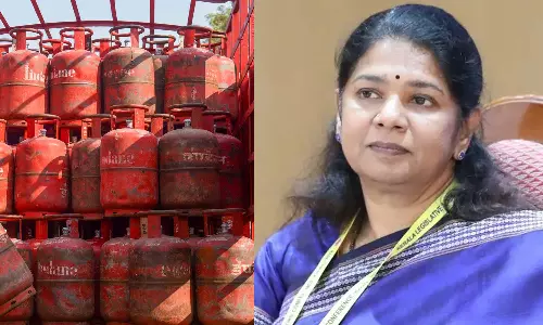 Gas Shortage | சிலிண்டர் தட்டுப்பாடு - கனிமொழி வலியுறுத்தல்