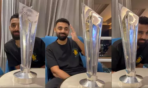 T20 WorldCup |  ஆவேஷம் பட காட்சியை ரீக்ரியேட் செய்த வருண் சக்ரவர்த்தி - வைரல் வீடியோ