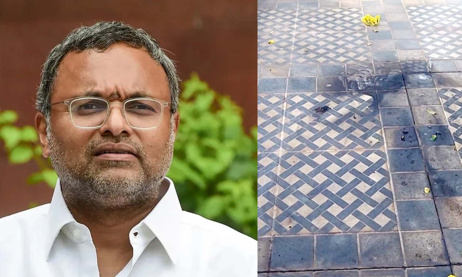 Petrol Bomb| கார்த்தி சிதம்பரம் எம்.பி., அலுவலகத்தில் பெட்ரோல் குண்டு வீச்சு- ஈரான் அதிபர் காரணம்?