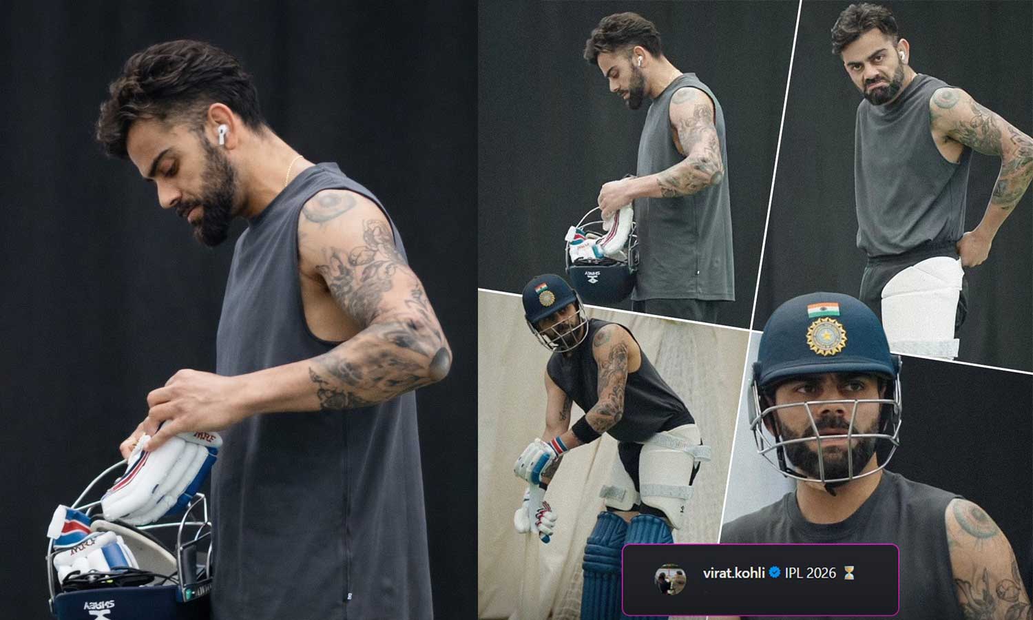 VIDEO | IPL 2026 தொடருக்கான தீவிர பயிற்சியில் விராட் கோலி