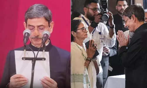 VIDEO: மேற்கு வங்க ஆளுநராக பொறுப்பேற்றார் ஆர்.என்.ரவி | R.N. Ravi