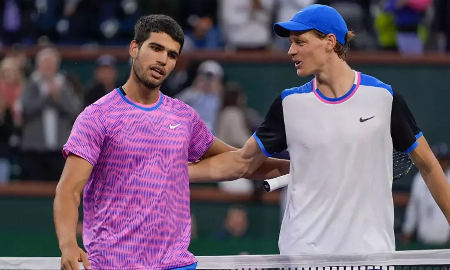 Alcaraz-|-இந்தியன்-வெல்ஸ்-ஓபன்:-அல்காரஸ்,-சின்னர்,-மெத்வதேவ்-அரையிறுதிக்கு-முன்னேற்றம்