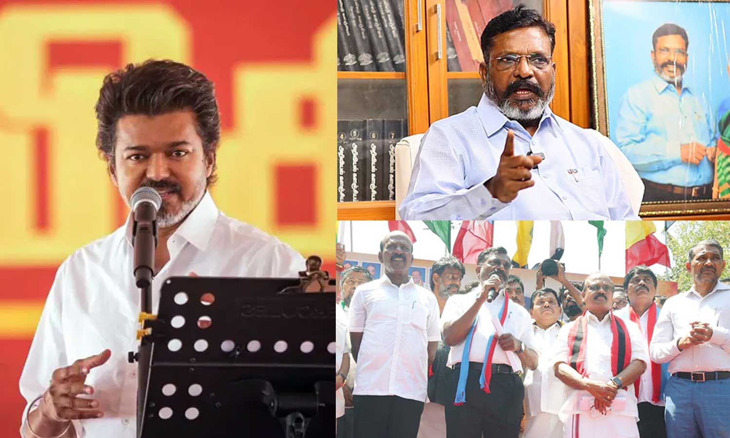 அழுத்தத்துக்கு அடிபணிந்தால் விஜய் சூனியமாகி விடுவார்: திருமாவளவன்
