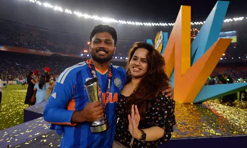 சஞ்சு சாம்சனுக்கு நாளை பிரமாண்ட விழா நடத்தும் கேரள அரசு சஞ்சு சாம்சனுக்கு நாளை பிரமாண்ட விழா நடத்தும் கேரள அரசு