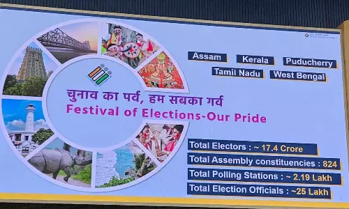 தமிழ்நாடு உள்ளிட்ட தேர்தல் நடைபெறும் 5 மாநிலங்களில் தேர்தல் நடத்தை விதிகள் அமலுக்கு வந்தன