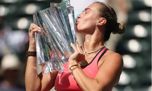 Sabalenka | இந்தியன் வெல்ஸ் ஓபன்: சாம்பியன் பட்டம் வென்றார் சபலென்கா