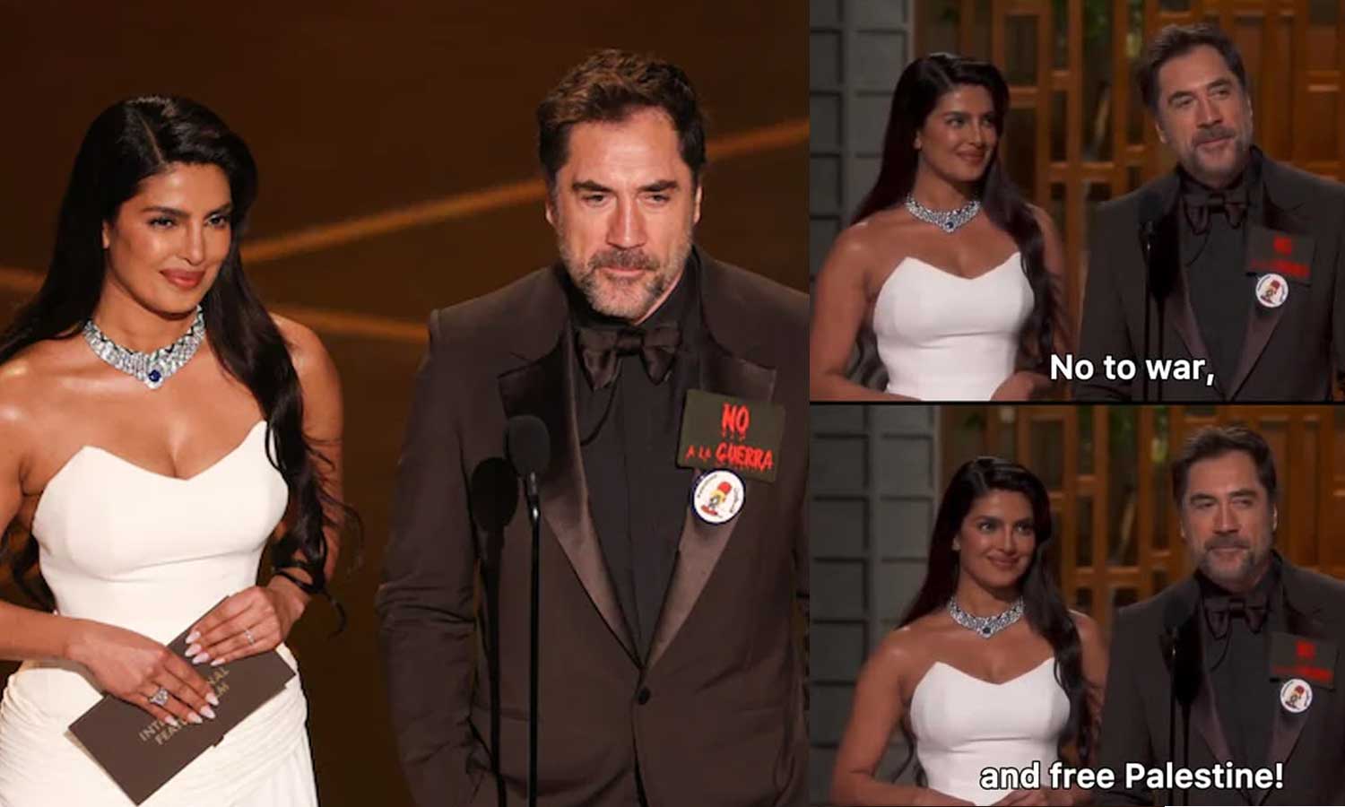 'No to war and Free Palestine' - Oscar மேடையில் முழங்கிய ஸ்பெயின் நடிகர் ஜாவியர் பார்டம்