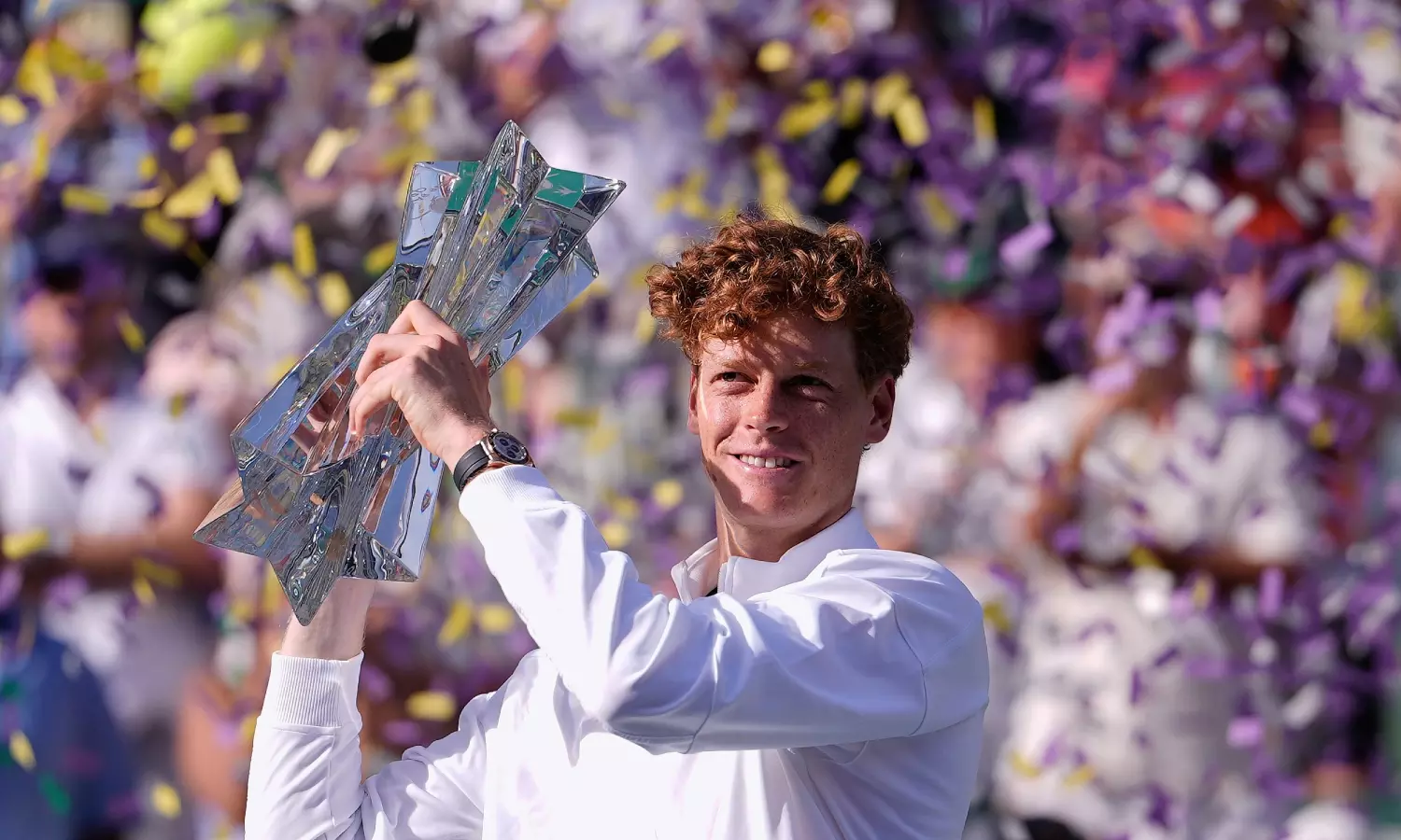 இந்தியன் வெல்ஸ் டென்னிஸ்: சாம்பியன் பட்டம் வென்ற சின்னர் இந்தியன் வெல்ஸ் டென்னிஸ்: சாம்பியன் பட்டம் வென்ற சின்னர்