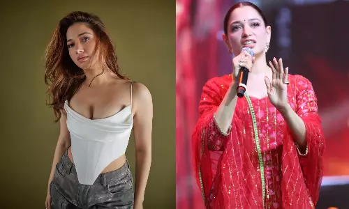 மாணவர்களுக்கு காதல் அறிவுரை கூறிய தமன்னா